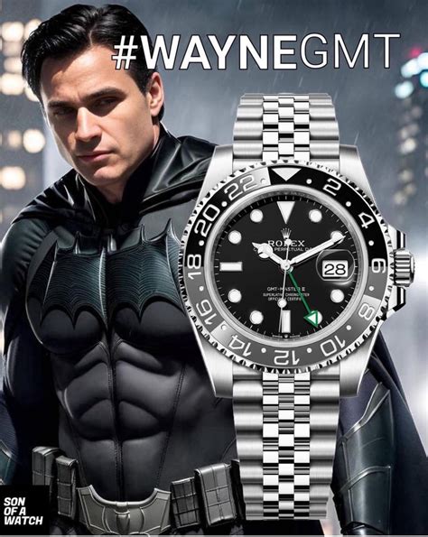 batman vs bruce wayne rolex|bruce wayne real name.